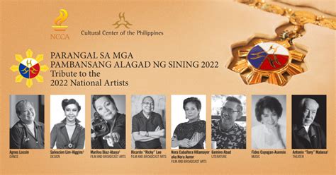 the order of national artist|National Artist Of The Philippines: NCCA CCP Now .
